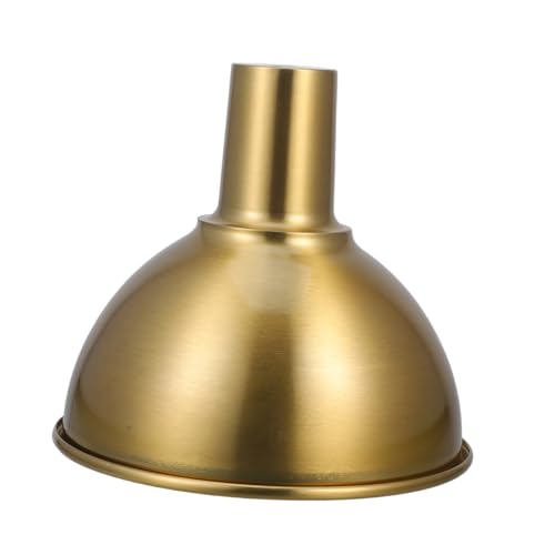 DECOMELODY Metall Lampenschirm Hängelampe aus Eisen Ersatz Deckenleuchte Lampenschirm für Schlafzimmer Nachttisch und Esszimmer Einfache Montage Langlebig und Vielseitig Einsetzbar von DECOMELODY