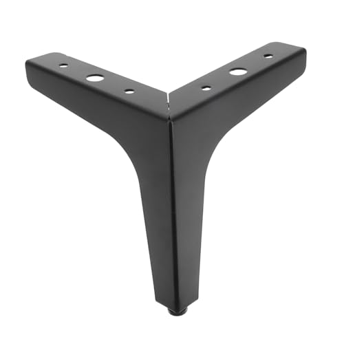 DECOMELODY Metall Möbelfüße Dreifach Stützfuß Robust Praktisch Für Sofa Schrank Tv Möbel Beine Für Wohnzimmer Büro von DECOMELODY