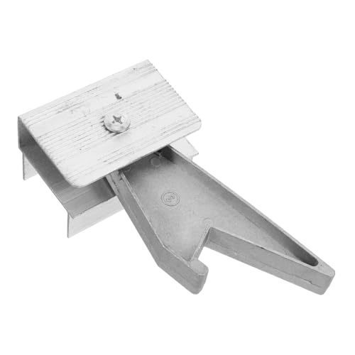 DECOMELODY Metall Sprossenschloss Ersatzteil für Teleskopverlängerungsleiter Langlebiger Aluminiumlegierung Leitersperre Stabiler Leiterstabilisator für Sichere und Rutschfeste Nutzung von DECOMELODY