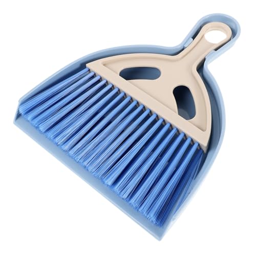 DECOMELODY Mini Besen Kehrschaufel Set für Desktop Reinigung Tragbar Langlebig Integriertes Staubpan Design Effiziente Tastatur und Haushaltsreinigung Geeignet für Büro und Zuhause von DECOMELODY