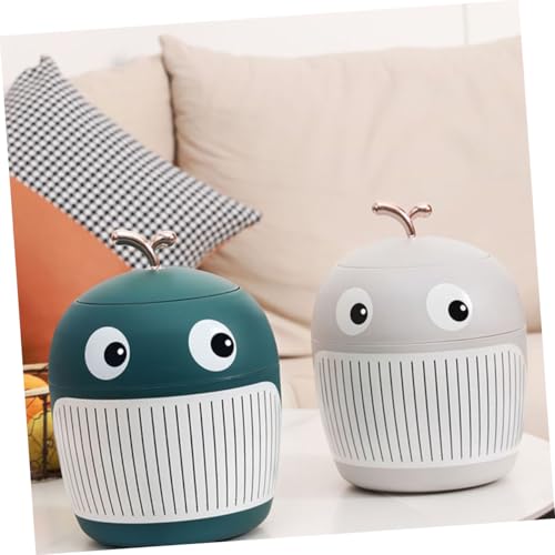 DECOMELODY Mini Desktop Mülleimer aus Kleiner Tischabfalleimer mit Deckel Platzsparender Papierkorb für Büro Schminktisch und Zuhause Langlebig und Leicht zu Reinigen Peacockgrün DECOMELODY Mini Desktop Mülleimer aus Kleiner Tischabfalleimer mit Deckel Platzsparender Papierkorb für Büro Schminktisch und Zuhause Langlebig und Leicht zu Reinigen Peacockgrün von DECOMELODY