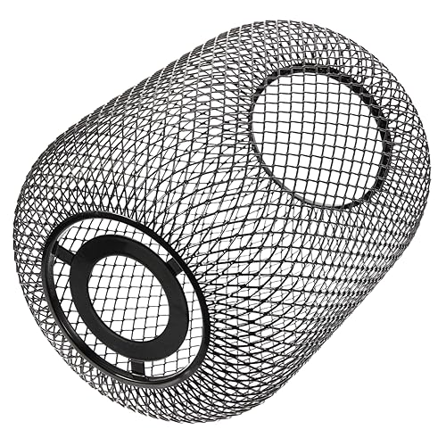 DECOMELODY Moderne Metall Lampenschirme Drahtgeflecht für Hängende Deckenlampen Glänzend Schwarz Geeignet für Schlafzimmer Wohnzimmer und DECOMELODY Moderne Metall Lampenschirme Drahtgeflecht für Hängende Deckenlampen Glänzend Schwarz Geeignet für Schlafzimmer Wohnzimmer und von DECOMELODY