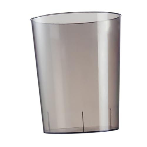 DECOMELODY Moderner Wastepaper Container Transparenter Abfalleimer mit Druckring Robuster Haushaltspapierkorb Verschleißfest für Büro Schlafzimmer Küche und Kinderzimmer Geeignet DECOMELODY Moderner Wastepaper Container Transparenter Abfalleimer mit Druckring Robuster Haushaltspapierkorb Verschleißfest für Büro Schlafzimmer Küche und Kinderzimmer Geeignet von DECOMELODY