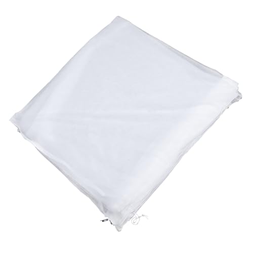 DECOMELODY Moskitonetz Sonnenschirm Netz mit Reißverschluss Langlebiges Uv-Schutz für Garten Terrasse und Outdoor-sonnenschirme von DECOMELODY