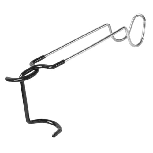 DECOMELODY Multifunktionaler Campinglampen haken aus Robustem Eisen Tragbarer Zeltstangen laternenhalter für Außenleuchten für Camping Reisen und Vielseitige Aufhängemöglichkeiten von DECOMELODY