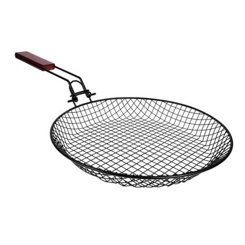 DECOMELODY Multifunktionaler Faltbarer Grillkorb aus Edelstahl mit Ergonomischem Griff Rundes Bbq Korb für Outdoor Grillen Camping Gemüse und Fleisch Platzsparend und Tragbar DECOMELODY Multifunktionaler Faltbarer Grillkorb aus Edelstahl mit Ergonomischem Griff Rundes Bbq Korb für Outdoor Grillen Camping Gemüse und Fleisch Platzsparend und Tragbar von DECOMELODY
