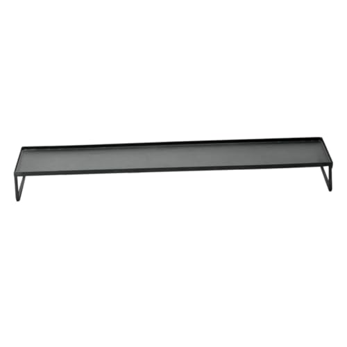 DECOMELODY Multifunktionales Eisen Regal Teeset Aufbewahrung Blumenübertopf Ablage Robustes Handwerksregal für Tee Pflanzen Zubehör von DECOMELODY
