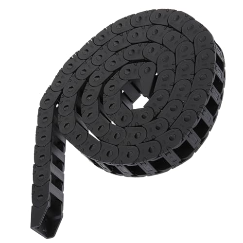 DECOMELODY Nylon Kabelträger Drag Chain Offen für Drucker Cnc Maschinen Kabelmanagement mit Abnehmbarer Seitenabdeckung Langlebig Abriebfest Flexibel von DECOMELODY