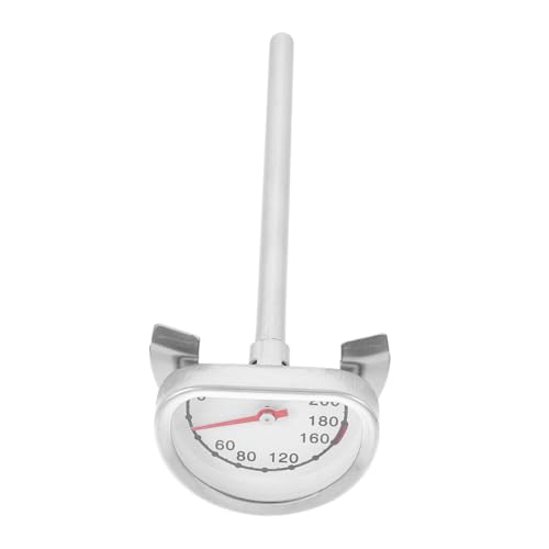 DECOMELODY Öltemperaturthermometer aus mit Stabilem Standfuß Breitem Messbereich für Frittieren Kochen und Backen Präzise Temperaturüberwachung für Haushalt und Professionelle Küche von DECOMELODY