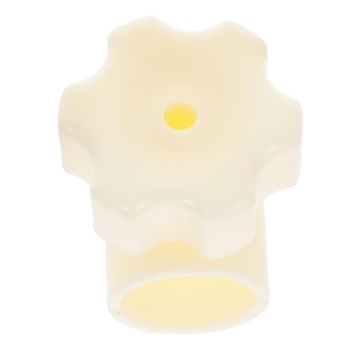 DECOMELODY Outdoor Sonnenschirm Lochverschluss aus Robustem Kunststoff Universeller Parasol Verbinder Einfache Befestigung Wetterfest Stabiler Ersatzteil für Sonnenschirmständer Weiß von DECOMELODY