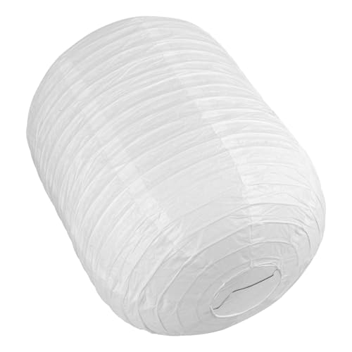 DECOMELODY Papierlaterne Lampenschirm DIY Hängelampe Faltbarer Lampenschirm für Wohnkultur Weiß Höhe für Partys und Dekoration DECOMELODY Papierlaterne Lampenschirm DIY Hängelampe Faltbarer Lampenschirm für Wohnkultur Weiß Höhe für Partys und Dekoration von DECOMELODY