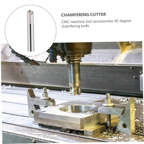 DECOMELODY Präziser Cnc Fräshalter Winkelhalter Vibrations Mill Cutter Arbor mit Auswechselbaren Schneideinsätzen für Effizientes Entgraten und Spanabfuhr bei Metallbearbeitung DECOMELODY Präziser Cnc Fräshalter Winkelhalter Vibrations Mill Cutter Arbor mit Auswechselbaren Schneideinsätzen für Effizientes Entgraten und Spanabfuhr bei Metallbearbeitung von DECOMELODY
