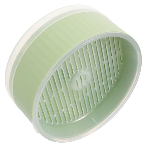 DECOMELODY Praktische Katzengras Pflanzbox Hydroponisch Soilless Doppelschicht Indoor Outdoor Pflanztopf für Katzen Grün DECOMELODY Praktische Katzengras Pflanzbox Hydroponisch Soilless Doppelschicht Indoor Outdoor Pflanztopf für Katzen Grün von DECOMELODY