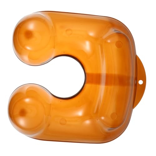 DECOMELODY Professionelles Schulter Tablett aus Robustem Kunststoff Wasserfestes Haarwickel und Waschbecken für Dauerwellenflüssigkeit Ergonomisch Geformt für Komfortable Haarwäsche und von DECOMELODY