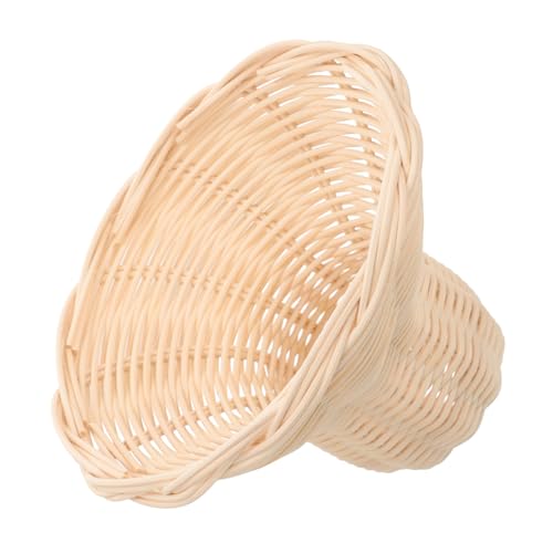 DECOMELODY Rattan Lampenschirm Hängelampe Geflochtene Lampenabdeckung Handgefertigt Leicht Montierbar Für Wohnzimmer Schlafzimmer Restaurant von DECOMELODY