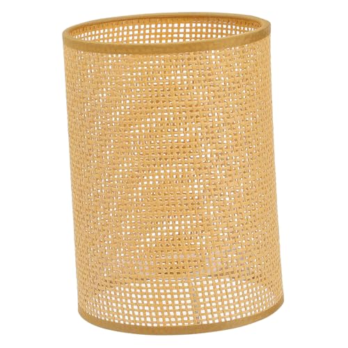 DECOMELODY Rattan Lampenschirm für Tischlampen Handgewebt für Schlafzimmer und Wohnzimmer eine Gemütliche Langlebiges Design und DECOMELODY Rattan Lampenschirm für Tischlampen Handgewebt für Schlafzimmer und Wohnzimmer eine Gemütliche Langlebiges Design und von DECOMELODY