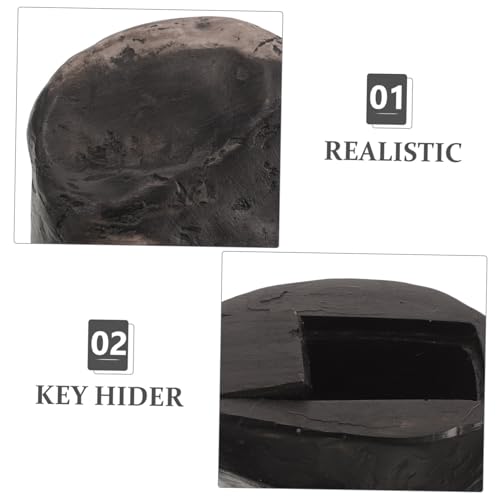 DECOMELODY Realistisches Schlüsselversteck Stein aus Robustem Wetterfestes Garten mit Getarnter Aufbewahrung Unauffälliger Schlüsselsafe für Außenbereich zum Schutz vor Schlüsselverlust DECOMELODY Realistisches Schlüsselversteck Stein aus Robustem Wetterfestes Garten mit Getarnter Aufbewahrung Unauffälliger Schlüsselsafe für Außenbereich zum Schutz vor Schlüsselverlust von DECOMELODY