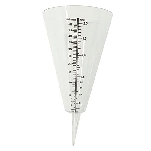 DECOMELODY Regenglas Groß Messgerät Rasen Konisch Messung Regenmesser Im Freien Dekorativ Erstklassiger Regenmesser Regenmesspfahl Messbecher Aus Kunststoff Regenmessrohr Plastik Transparent DECOMELODY Regenglas Groß Messgerät Rasen Konisch Messung Regenmesser Im Freien Dekorativ Erstklassiger Regenmesser Regenmesspfahl Messbecher Aus Kunststoff Regenmessrohr Plastik Transparent von DECOMELODY