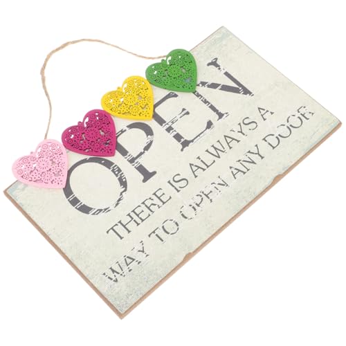 DECOMELODY Retro Holz Geschäftsschild Offen Geschlossen Elegantes Türschild mit Feiner Maserung und Wetterfestem Design Hängend für Restaurant Bar Büro Dekoratives und Funktionales DECOMELODY Retro Holz Geschäftsschild Offen Geschlossen Elegantes Türschild mit Feiner Maserung und Wetterfestem Design Hängend für Restaurant Bar Büro Dekoratives und Funktionales von DECOMELODY