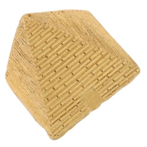 DECOMELODY Robuste Ägyptische Pyramidenfigur aus Harz Miniatur Dekoration für Zuhause Büro Vielseitige Deko Souvenir Geschenk Antikes Design von DECOMELODY