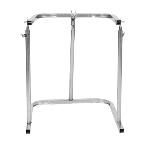 DECOMELODY Robuster Metall Müllbeutelhalter für Außenbereich Faltbarer Müllsackständer Tragbarer Halter für Garten Camping und Landwirtschaft Schneller Aufbau Silberfarben Vielseitig DECOMELODY Robuster Metall Müllbeutelhalter für Außenbereich Faltbarer Müllsackständer Tragbarer Halter für Garten Camping und Landwirtschaft Schneller Aufbau Silberfarben Vielseitig von DECOMELODY