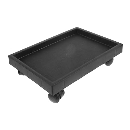 DECOMELODY Rollbarer Pflanzenständer mit Temperiertem Quadratischer Pflanzuntersetzer Langlebig mit Rädern für Einfache und Sauberen Boden für Zimmerpflanzen und Pflanzkübel DECOMELODY Rollbarer Pflanzenständer mit Temperiertem Quadratischer Pflanzuntersetzer Langlebig mit Rädern für Einfache und Sauberen Boden für Zimmerpflanzen und Pflanzkübel von DECOMELODY