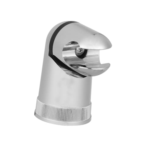 DECOMELODY Rotierbare Duschkopfhalterung Abs Verstellbare Halterung für Handbrause für Badezimmer Leicht und Langlebig Lösung für Einfache Montage von DECOMELODY