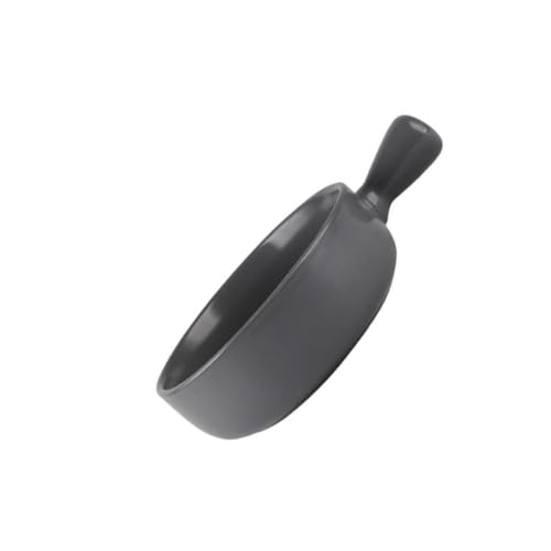 DECOMELODY Runde Keramik Backplatte mit Griff Hitzebeständig und Langlebig Multifunktional als Obst und Salatteller Umweltfreundlich Spülmaschinengeeignet für Küche und Bäckerei Graue Matte DECOMELODY Runde Keramik Backplatte mit Griff Hitzebeständig und Langlebig Multifunktional als Obst und Salatteller Umweltfreundlich Spülmaschinengeeignet für Küche und Bäckerei Graue Matte von DECOMELODY