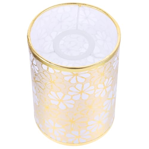 DECOMELODY Runder Lampenschirm aus Strapazierfähigem Stoff Großer und Kleiner Ersatz für Tischlampen Schlichte Dekorative Lampenabdeckung Langlebiger Schutz vor Grellem Licht von DECOMELODY