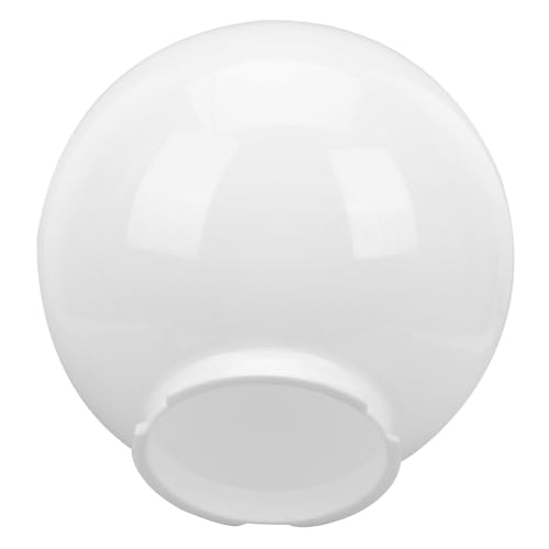DECOMELODY Runder transparenter Lampenschirm Kugelform Diffuses Licht Dekorativer Schreibtischlampen Abdeckung Für Wohn Büro Hotelgebrauch Multifunktional von DECOMELODY
