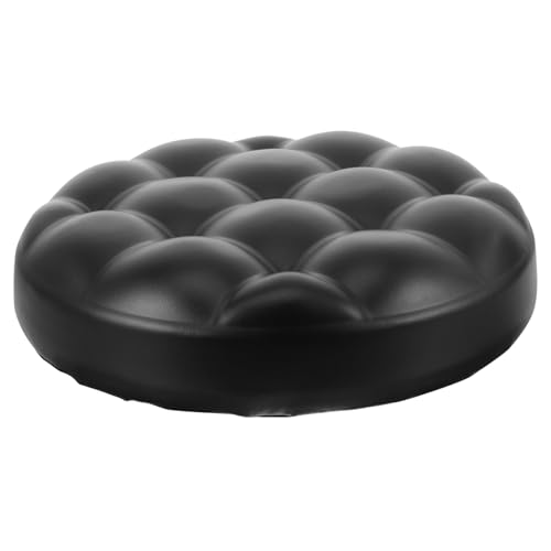 DECOMELODY Rundes Barhocker Ersatzsitzpolster aus PU Material mit Weicher Schwammfüllung Robustes Stuhlkissen für Drehbaren Barhocker Strapazierfähiges Sitzkissen Zubehör für Indoor Gebrauch von DECOMELODY