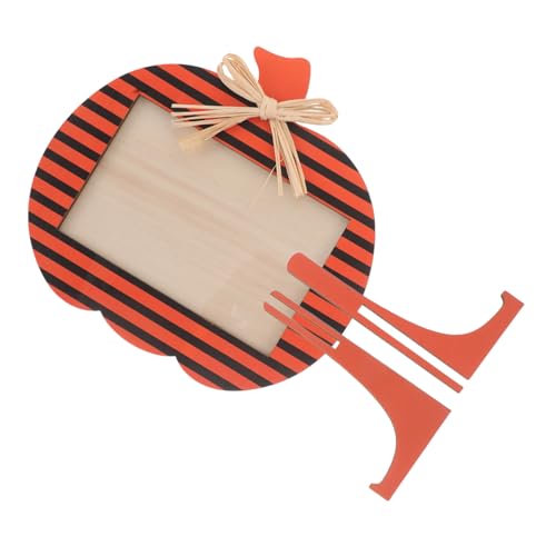 DECOMELODY Rustikaler Holz-fotorahmen mit Kürbismotiv Dekoratives Halloween-dekor für Herbst und Erntedank Tischaufsteller für Halloween-party Thanksgiving und Jubiläum Langlebig und DECOMELODY Rustikaler Holz-fotorahmen mit Kürbismotiv Dekoratives Halloween-dekor für Herbst und Erntedank Tischaufsteller für Halloween-party Thanksgiving und Jubiläum Langlebig und von DECOMELODY