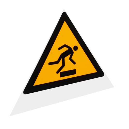 DECOMELODY Rutschfester Bodenwarnaufkleber Selbstklebend Sichtbares Warnschild für Innen und Außen Installieren Geeignet für Fabriken und Einkaufszentren Stolpergefahr durch Hindernisse DECOMELODY Rutschfester Bodenwarnaufkleber Selbstklebend Sichtbares Warnschild für Innen und Außen Installieren Geeignet für Fabriken und Einkaufszentren Stolpergefahr durch Hindernisse von DECOMELODY