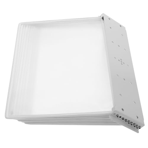 DECOMELODY Seitiges Wandmontage Flip File System Robuster Dokumentenhalter zur Platzsparenden Büroorganisation Leichter Formbeständiger Wandordner für Referenzdateien DECOMELODY Seitiges Wandmontage Flip File System Robuster Dokumentenhalter zur Platzsparenden Büroorganisation Leichter Formbeständiger Wandordner für Referenzdateien von DECOMELODY