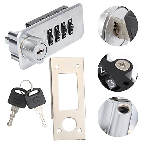 DECOMELODY Sichere Digitale Zahlenschlösser für Briefkästen und Schränke Robuste Cam Locks für Einfache Installation und Vielseitige Nutzung für Wohn und Gewerbemailboxen DECOMELODY Sichere Digitale Zahlenschlösser für Briefkästen und Schränke Robuste Cam Locks für Einfache Installation und Vielseitige Nutzung für Wohn und Gewerbemailboxen von DECOMELODY