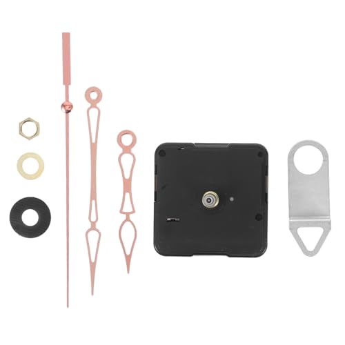 DECOMELODY Silent Quartz Clock Mechanism Ersatzset mit Zeigern Präzises Wanduhrwerk für DIY Reparatur Langlebiger Leiser Uhrwerk Antrieb Kompatibel für Wanduhren und Bastelprojekte von DECOMELODY