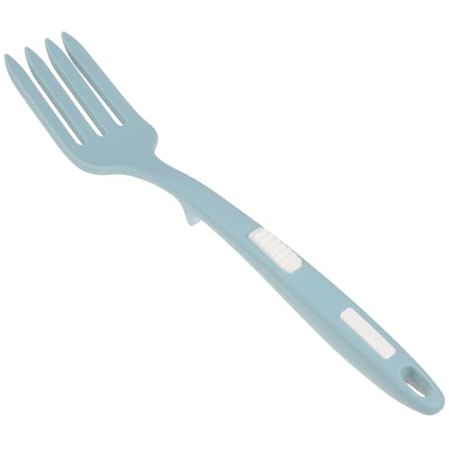 DECOMELODY Silikon Küchen Pasta Gabel Spaghettigabel Ergonomisch Großer Griff Bpa Frei Wiederverwendbar Praktisch für Salat und Kochen Geeignet für Haushalt und Gastronomie von DECOMELODY