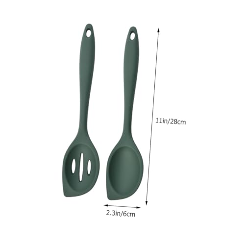 DECOMELODY Silikon Reislöffel mit Ergonomischem Griff Leicht Kratzfest Hitzebeständig Multifunktional für Küche und Haushalt als Koch und Servierlöffel Spülmaschinengeeignet DECOMELODY Silikon Reislöffel mit Ergonomischem Griff Leicht Kratzfest Hitzebeständig Multifunktional für Küche und Haushalt als Koch und Servierlöffel Spülmaschinengeeignet von DECOMELODY