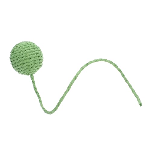 DECOMELODY Sisal Kratzball mit Ersatzstange Katzenkratzbaum Zubehör für Wohnungskatzen Langlebiges Katzenspielzeug zur Beschäftigung und Krallenpflege mit Stilvollem Grünem Design DECOMELODY Sisal Kratzball mit Ersatzstange Katzenkratzbaum Zubehör für Wohnungskatzen Langlebiges Katzenspielzeug zur Beschäftigung und Krallenpflege mit Stilvollem Grünem Design von DECOMELODY