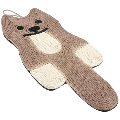 DECOMELODY Sisal Kratzmatte für Katzen Langlebig Natürliches Sisal Katzenkratzbrett mit Futteröffnung Katzenkratzpad Krallenschleifer Katzenkissen für Sofa und Spielspaß DECOMELODY Sisal Kratzmatte für Katzen Langlebig Natürliches Sisal Katzenkratzbrett mit Futteröffnung Katzenkratzpad Krallenschleifer Katzenkissen für Sofa und Spielspaß von DECOMELODY