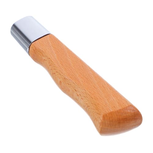 DECOMELODY Solider Holzgriff Küchenmessergriff Ersatz Ergonomisch Langlebig Passend Küchenmesser Reparaturgriff von DECOMELODY