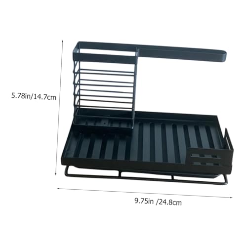 DECOMELODY Spülbecken Organizer mit Abflussfunktion Multifunktionaler Schwammhalter und Spültuchhalter Rutschfester Küchenhalter zur Platzsparenden Trocknung und Ordnung Spüle DECOMELODY Spülbecken Organizer mit Abflussfunktion Multifunktionaler Schwammhalter und Spültuchhalter Rutschfester Küchenhalter zur Platzsparenden Trocknung und Ordnung Spüle von DECOMELODY