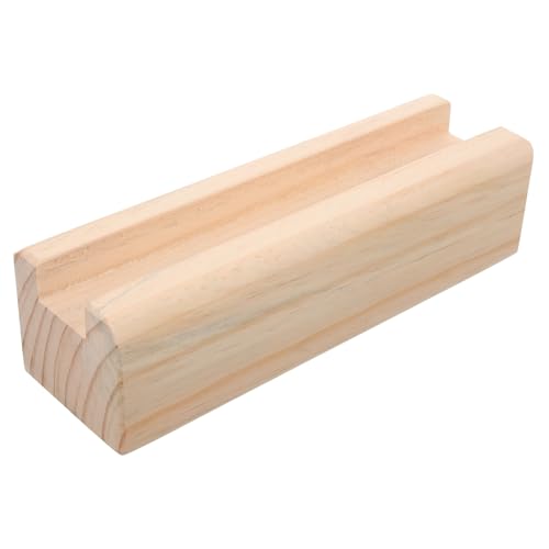 DECOMELODY Stehender Spiegelständer Holz Display Unterstützung Minimalistisches Design Rutschfester Ständer für Ganzkörperspiegel Dekorative Inneneinrichtung DECOMELODY Stehender Spiegelständer Holz Display Unterstützung Minimalistisches Design Rutschfester Ständer für Ganzkörperspiegel Dekorative Inneneinrichtung von DECOMELODY