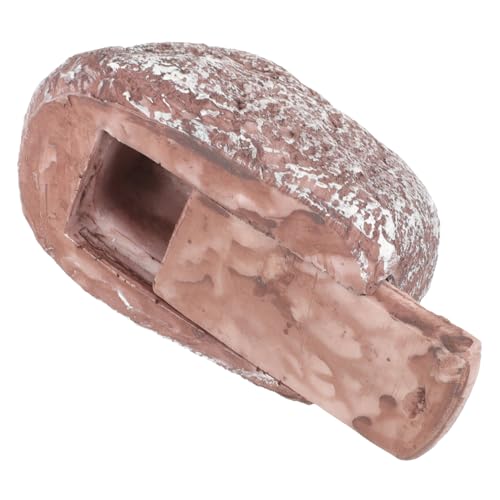 DECOMELODY Stein Schlüsselversteck Außen Wetterfestes Robustes Schlüssel Safe mit Geheimfach für Ersatzschlüssel Unauffälliger Fake Stein für Garten Outdoor Langlebiger Schlüsselhalter von DECOMELODY