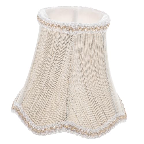 DECOMELODY Stilvoller Stofflampenschirm Kleine Hängelampe Sanftes Licht Dekorativer Lampenschirm für Deckenlampen Geeignet für Wohnzimmer Schlafzimmer Hotel Modernes Design Stabile von DECOMELODY