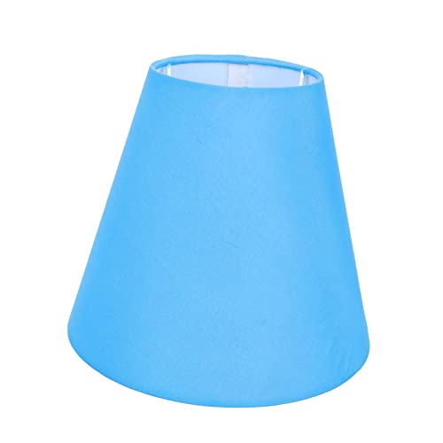 DECOMELODY Stoff Lampenschirm für Tischlampen Eleganter und Praktischer Lampenschirm für Nachttische Schreibtische und Einfache Installation Staubschützend Vielseitig Einsetzbar Blau DECOMELODY Stoff Lampenschirm für Tischlampen Eleganter und Praktischer Lampenschirm für Nachttische Schreibtische und Einfache Installation Staubschützend Vielseitig Einsetzbar Blau von DECOMELODY