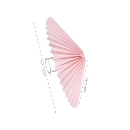 DECOMELODY Stoff plissierter Lampen schirm Lampenschatten Clip plissee lampenschirm Stoffschirm der Tischlampe kleiner plissierter Lampenschirm Ersatzlampenschatten leichte Schale Eisen Rosa DECOMELODY Stoff plissierter Lampen schirm Lampenschatten Clip plissee lampenschirm Stoffschirm der Tischlampe kleiner plissierter Lampenschirm Ersatzlampenschatten leichte Schale Eisen Rosa von DECOMELODY