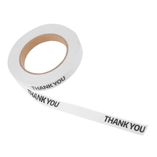 DECOMELODY Thank You Sealing Tape Selbstklebendes Kraftpapier Klebeband Zum Versiegeln Von Einkaufstüten Blumenarrangements Und Backwaren Für Kleine Unternehmen DECOMELODY Thank You Sealing Tape Selbstklebendes Kraftpapier Klebeband Zum Versiegeln Von Einkaufstüten Blumenarrangements Und Backwaren Für Kleine Unternehmen von DECOMELODY