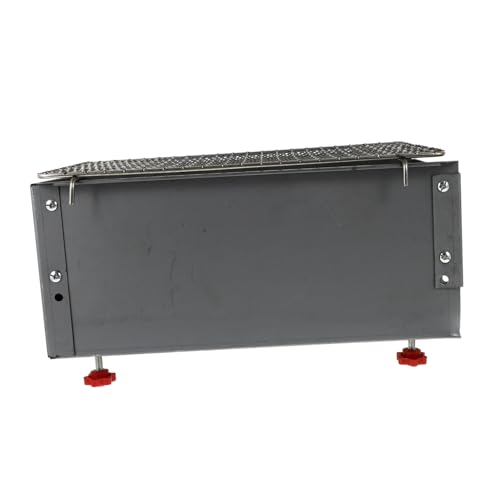 DECOMELODY Thickened Iron Alloy Bbq Grillofen Wasserfest Tragbar Langlebig Outdoor Holzkohlegrill Ersatz für Camping Grillaktivitäten von DECOMELODY