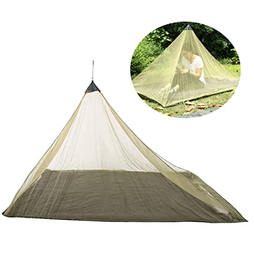 DECOMELODY Tragbares Outdoor Moskitonetz Dreieckszelt Atmungsaktiv Kleinmaschig Leicht für Camping Angeln Wandern Garten und Einfach zu Transportieren DECOMELODY Tragbares Outdoor Moskitonetz Dreieckszelt Atmungsaktiv Kleinmaschig Leicht für Camping Angeln Wandern Garten und Einfach zu Transportieren von DECOMELODY